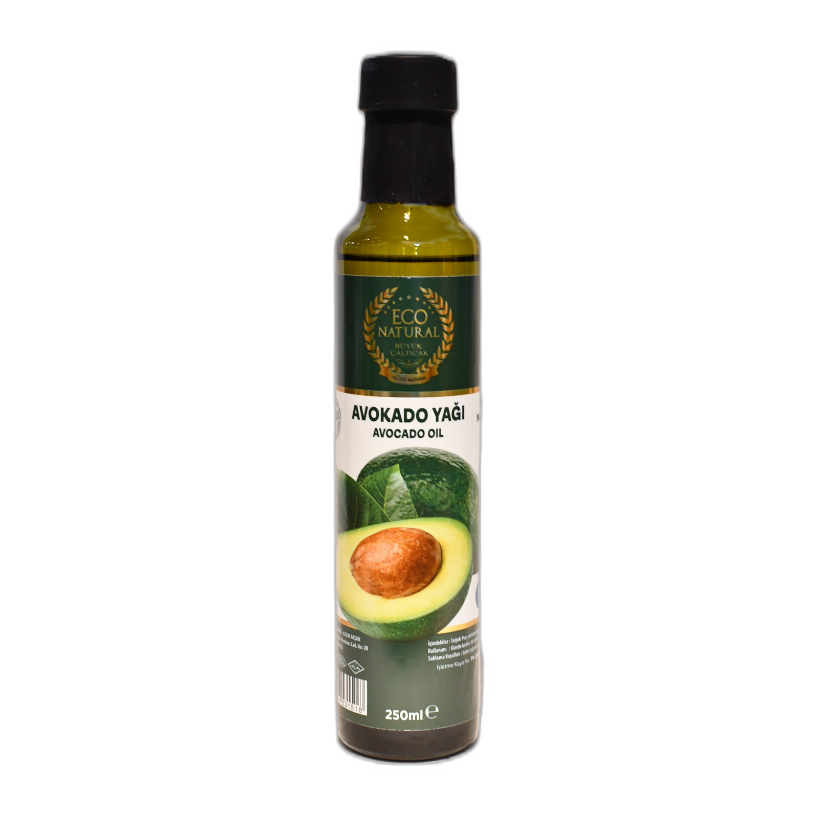 Eco Natural Avokado Yağı – 250 ml