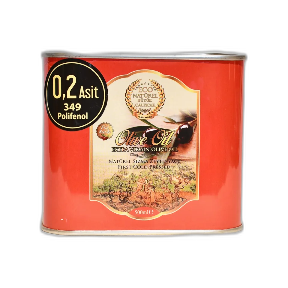Eco Natural Extra Virgin Olive Oil – 500 ml Tin