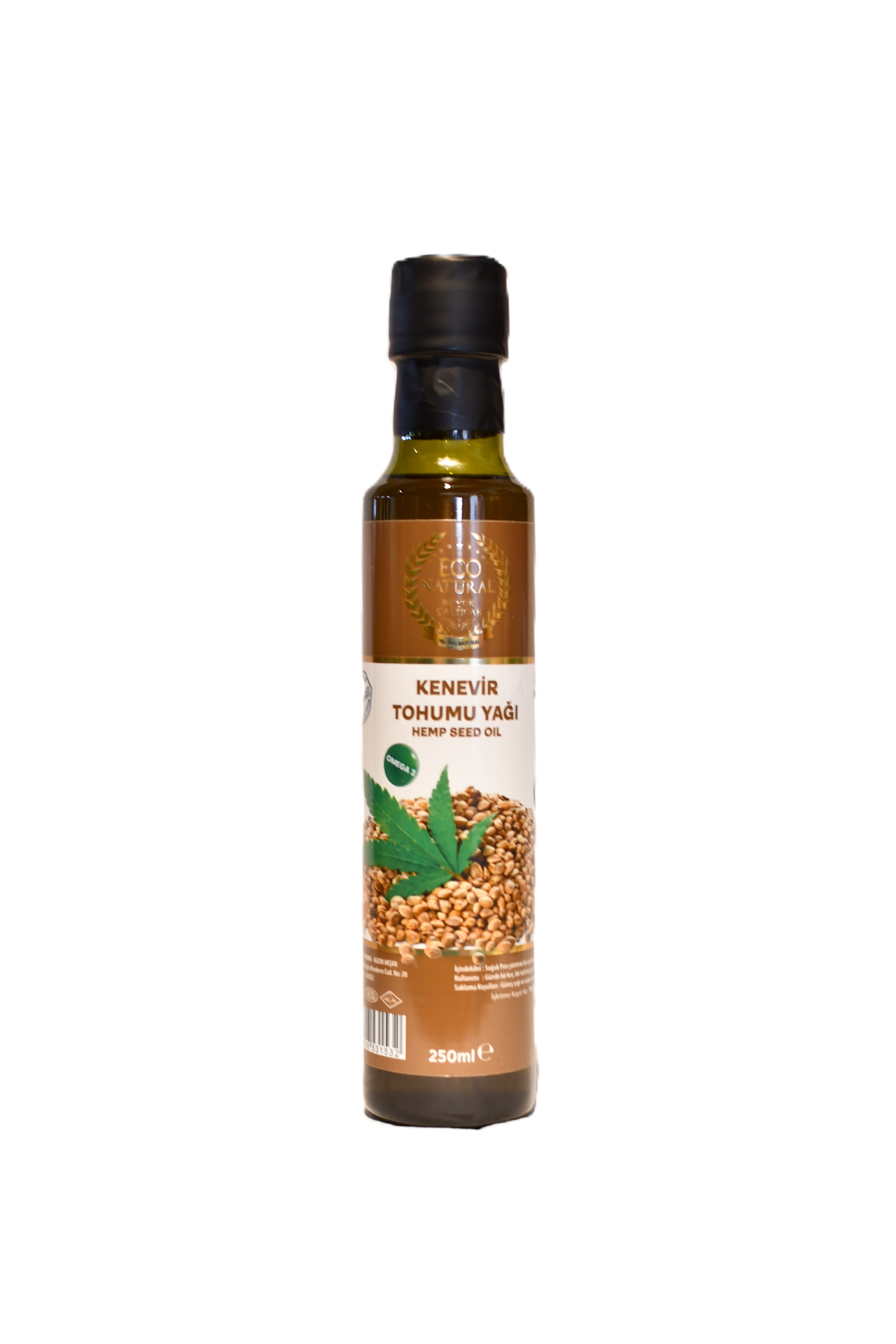 Eco Natural Hemp Seed Oil – 250 ml